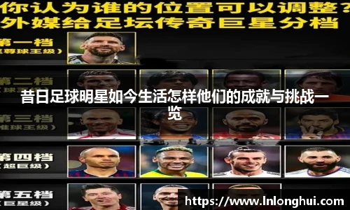 昔日足球明星如今生活怎样他们的成就与挑战一览